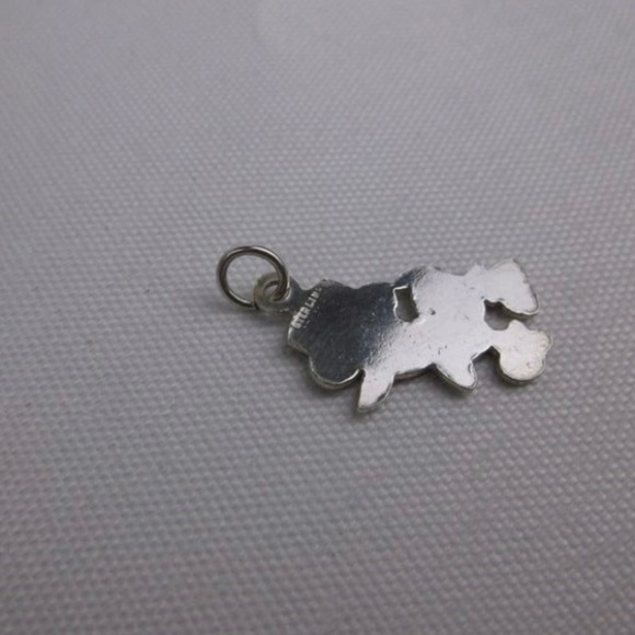 Vintage 1950s Enameled Sterling Silver Duck Pendant - Picture 2 of 2